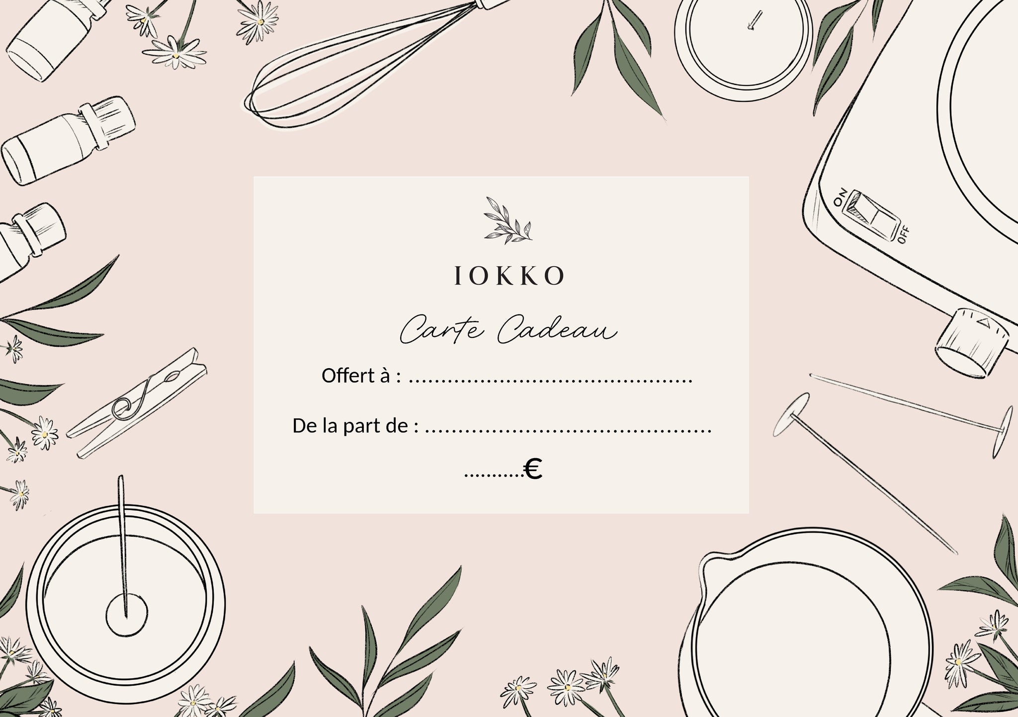 Carte-cadeau IOKKO