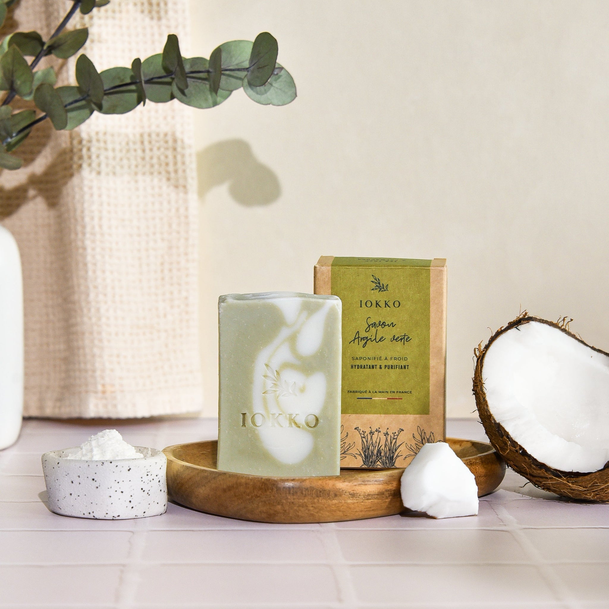 Savon Solide Argile verte