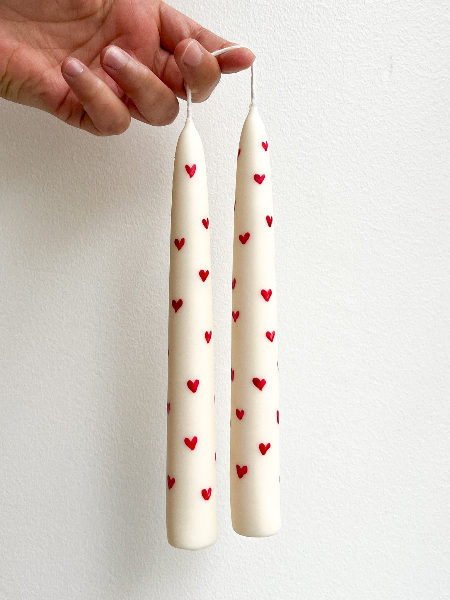 Bougie Chandelle Naturelle - Coeur
