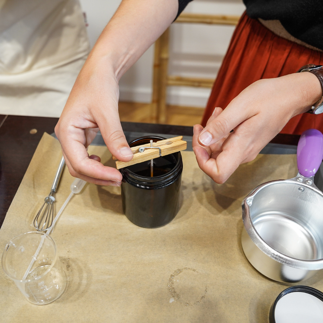 Atelier DIY & Apéro : fabriquez vos 2 bougies parfumées