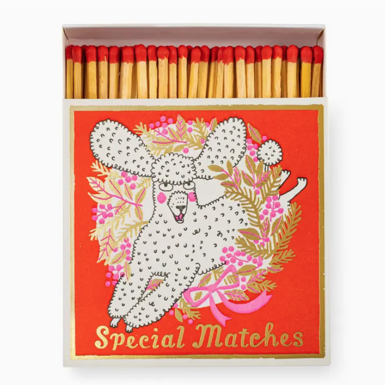 Allumettes Archivist Gallery - Christmas Poodle
