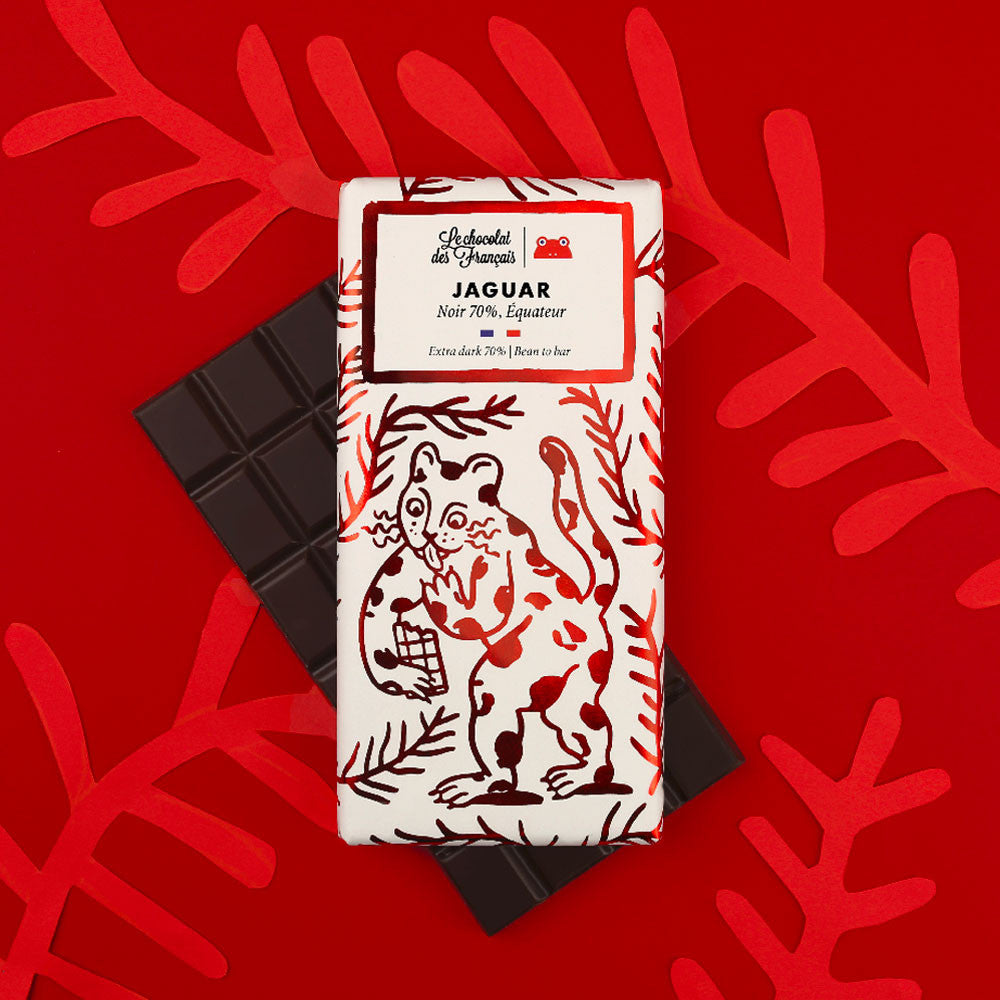Chocolat Grand cru Noir 70% Équateur - Jaguar
